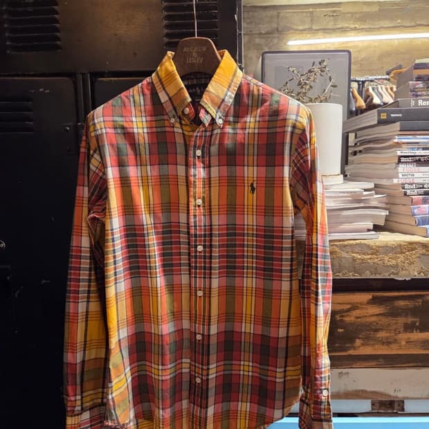 폴로 마드라스 셔츠