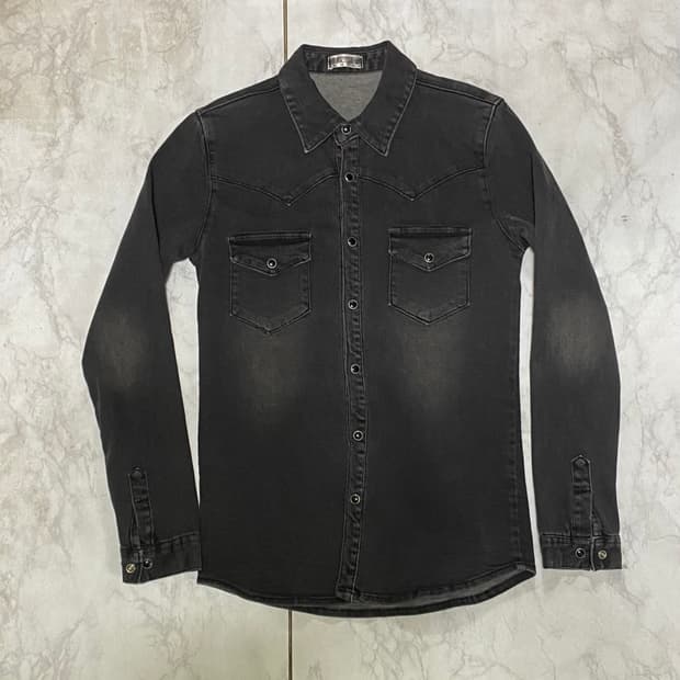 웨스턴 청자켓 블랙진 청자켓 90