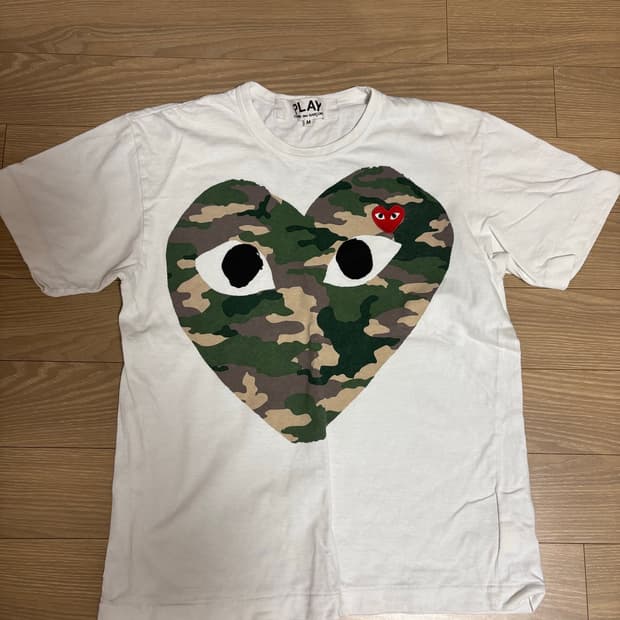 꼼데가르송 반팔티