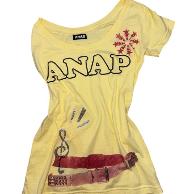 belt melody one-shoulder top