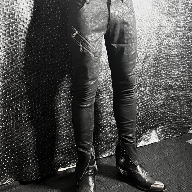 Xfrm 지퍼 슬림 진