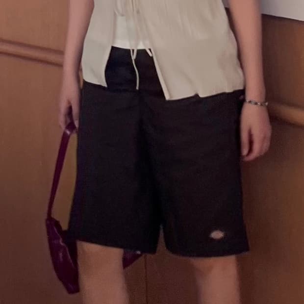 Dickies 루즈핏 워크쇼츠 Dark Brown