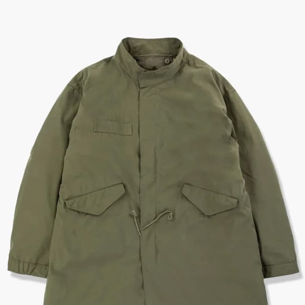 [S] 밀텍 m65 피쉬테일 파카 올리브 드랩