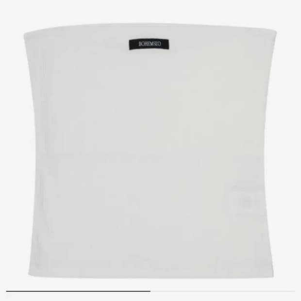 보헤미안서울 베이직 튜브탑 화이트