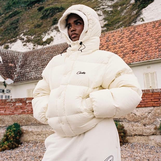 코르테이즈 볼로 패딩 자켓 V2 화이트 crtz bolo jacket