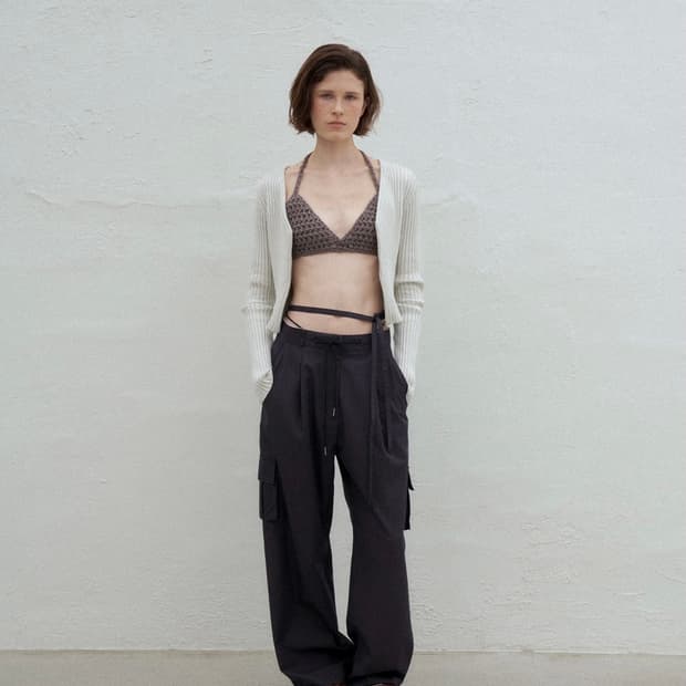포에토 2 STRING GLADY PANTS 차콜
