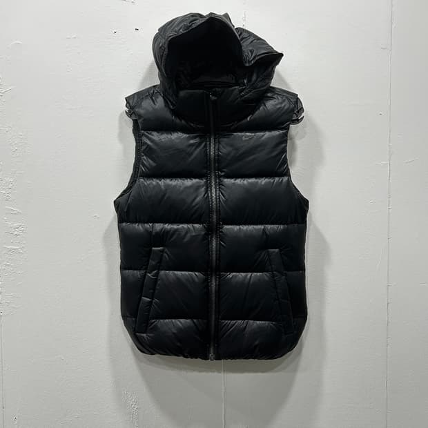 나이키 구스다운 700 패딩 조끼 여성 M 85 올블랙