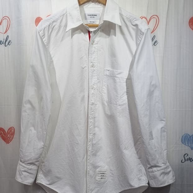 정품) 톰브라운 히든 삼선 옥스포드 셔츠 