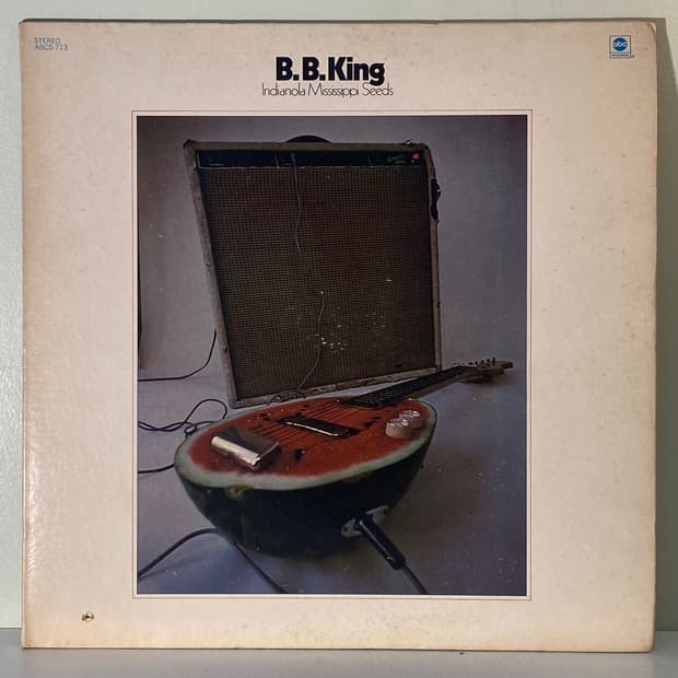 (중고LP-블루스) B.B. King -Indianola Mississi