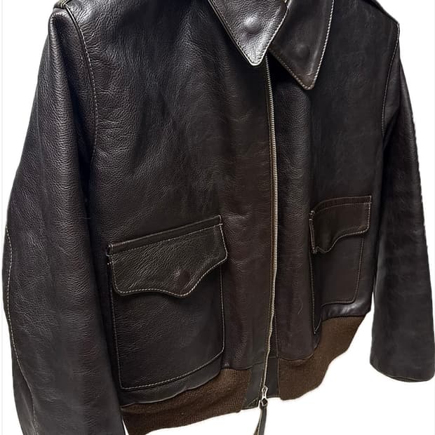 에어로레더 A2 자켓 48사이즈