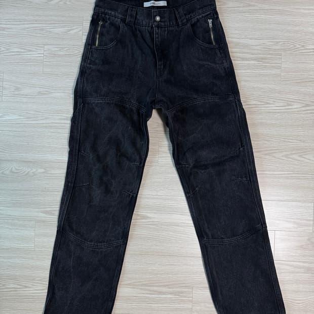 플라스틱 프로덕트 CALF POCKET PANTS 블랙 L사이즈