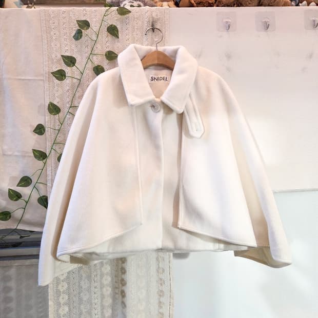 snidel 퓨어 케이프 코트