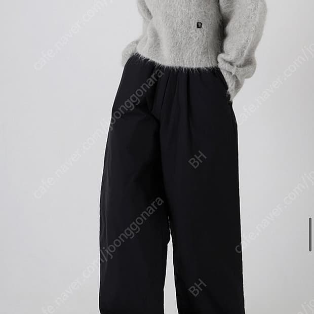 트리밍버드 패디드 팬츠 차콜