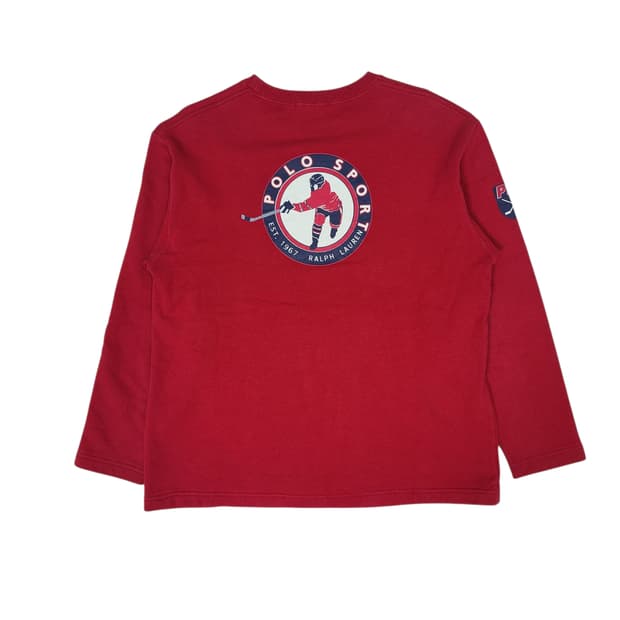 '90s Ice Hockey Graphic Sweat