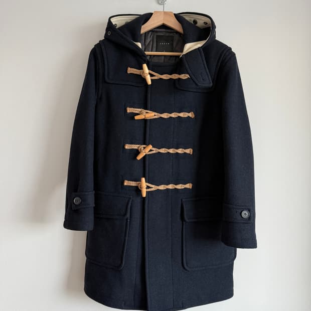 ANDEW 울 더플 코트(네이비)