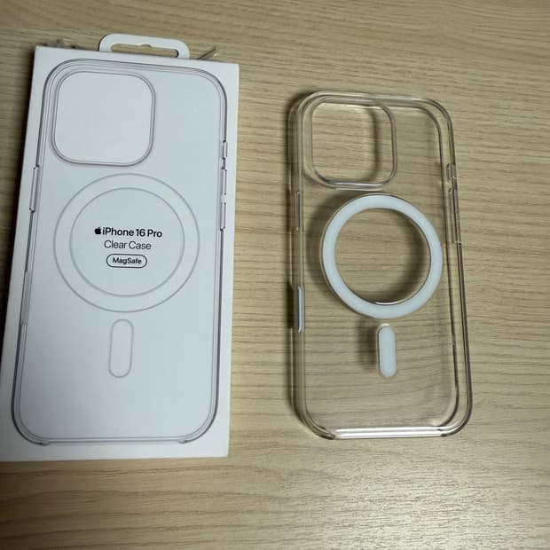 아이폰 16프로 정품 투명케이스