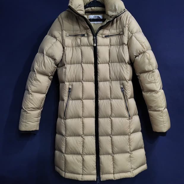 노스페이스 덕다운 큐브 패딩