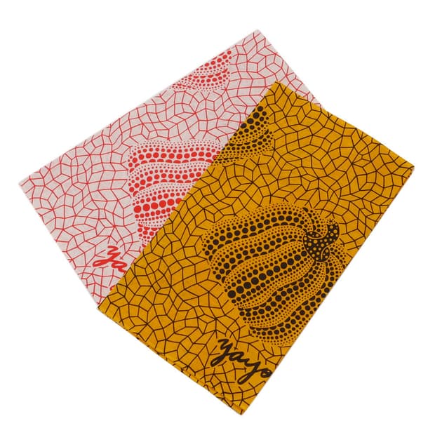 Moma 야요이 쿠사마 호박 스카프 옐로우