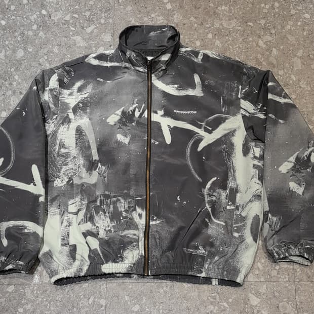 💥디스이즈네버댓 바람막이 팀 자켓 블랙 (M)  