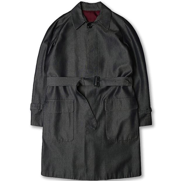 링자켓 [Ring Jacket] 데님 "메이드 인 재팬" 벨트 레글런코트