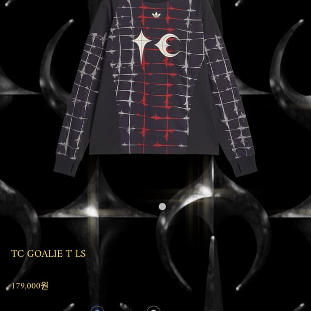 떠그클럽 아디다스 골라 티셔츠 블랙