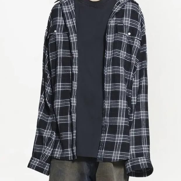 [3]발렌시아가 트롱프뢰유 셔츠