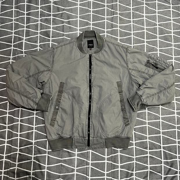 [새상품급] nau U 다잉 스타디움 패딩(ma-1) -M-