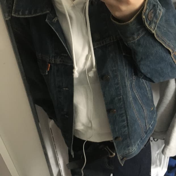 리바이스 청자켓