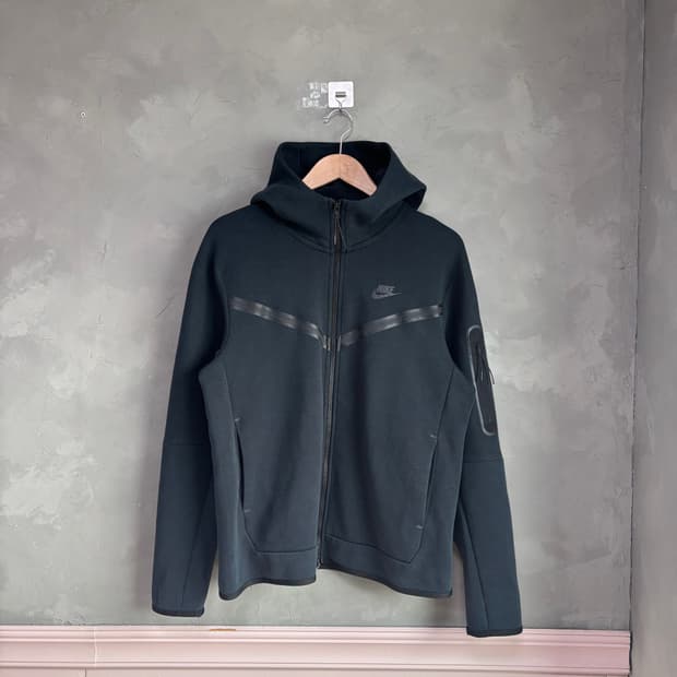 나이키 테크팩 후드집업 블랙