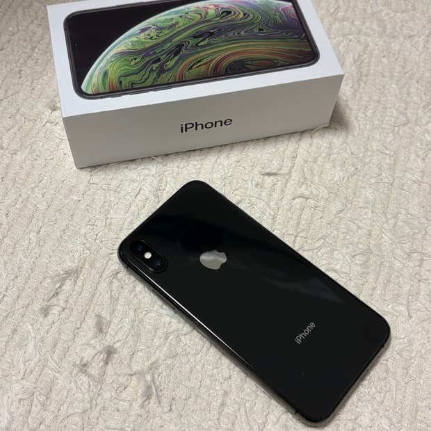 상태 최상) 아이폰 xs 64GB 풀박스