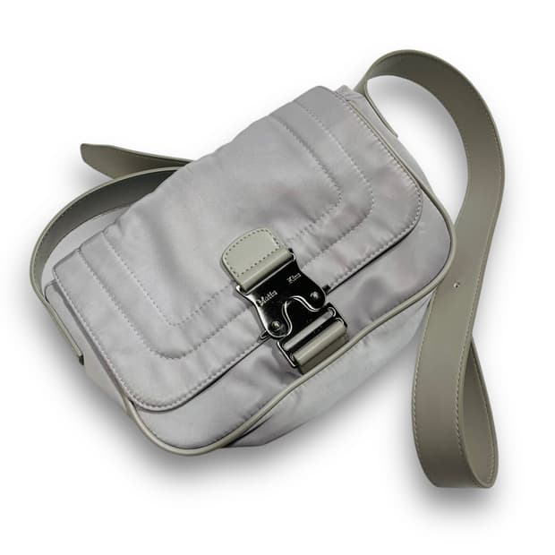 마뗑킴 미니 버클 백 라이트 그레이 숄더백