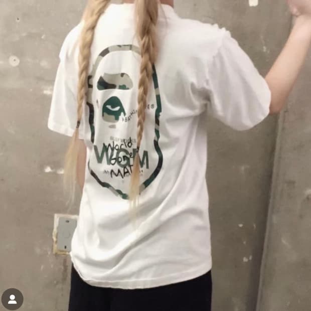 베이프 반팔