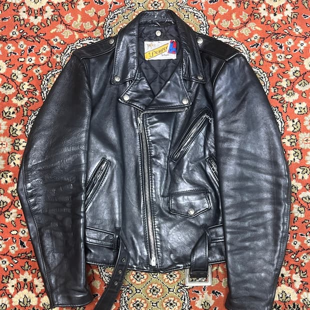 [38] Schott 쇼트 618 퍼펙토 빈티지 더블 라이더 자켓