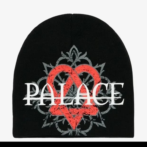 팔라스 x 힘 그램 나인 커프 비니 블랙