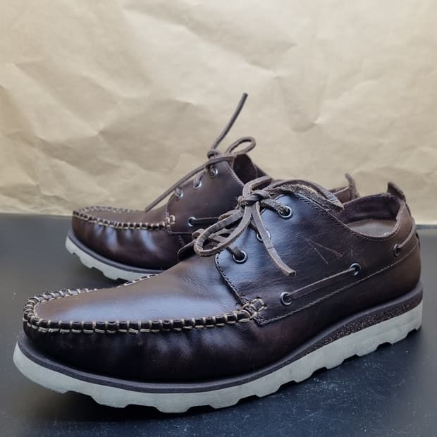 클락스 캐쥬얼 보트슈즈 실사이즈270