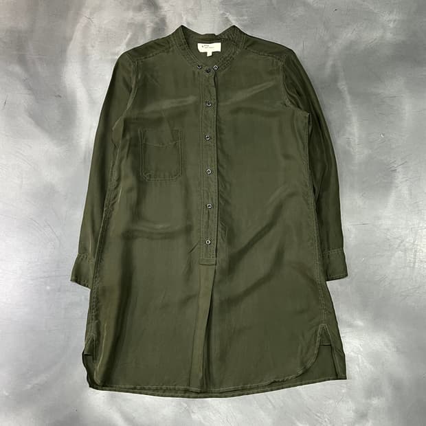  자벨마랑 실크 셔츠 원피스 +명품감정서 y14933