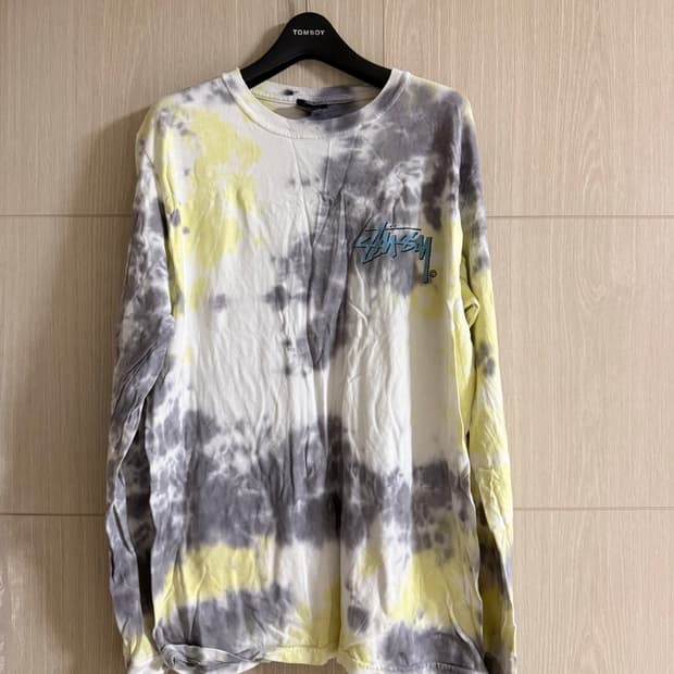 스투시 타이다이 롱슬리브 티셔츠 S