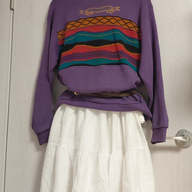 보호시크 레이어드 니트