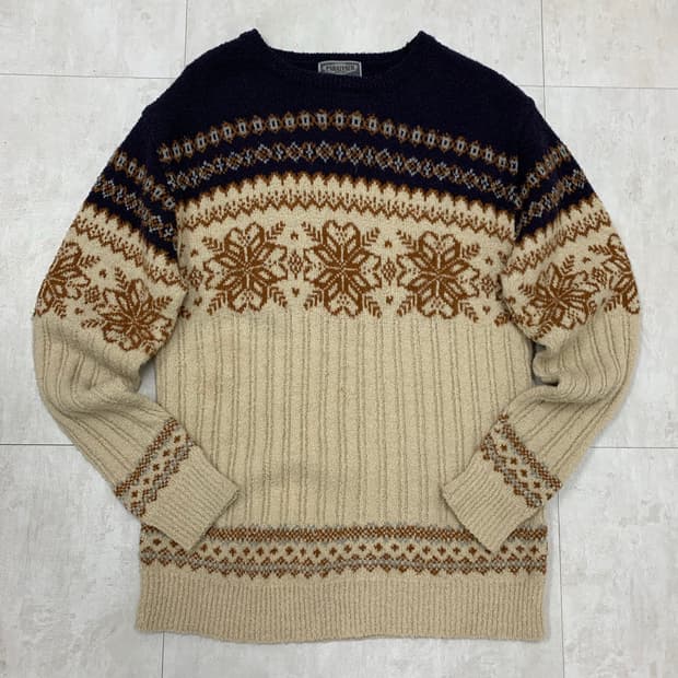 Paralyser 패턴 니트 #408