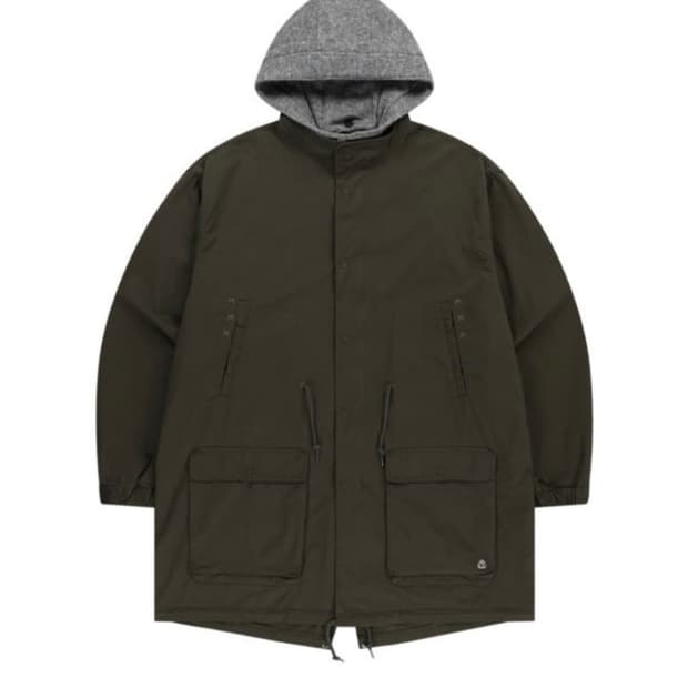 코이세이오 워시드 밀리터리 자켓 야상 카키