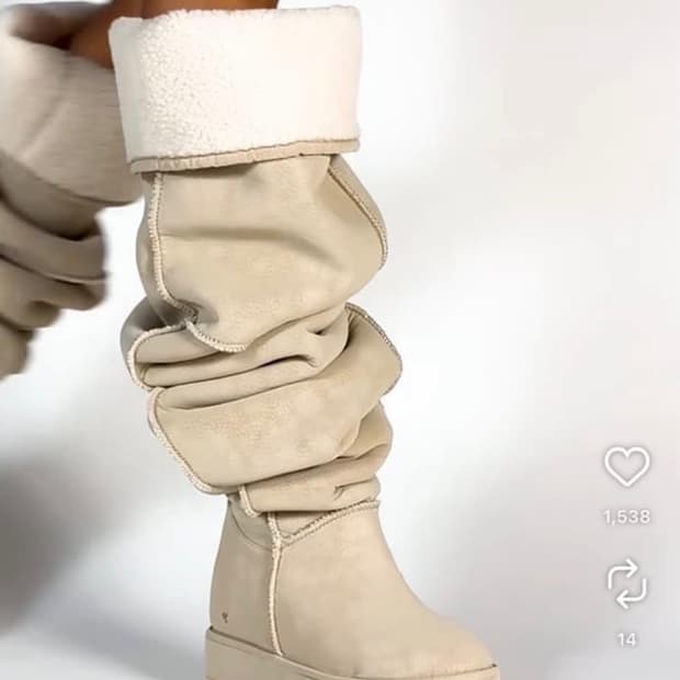 Yello 부츠 베이지 s