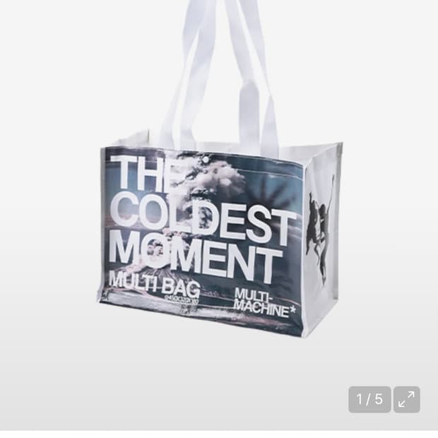 더콜디스트모먼트 TCM logo multi bag