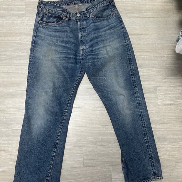 웨어하우스 1101 미디움인디고 34사이즈