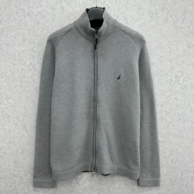 100 노티카 남자 루즈핏 니트집업