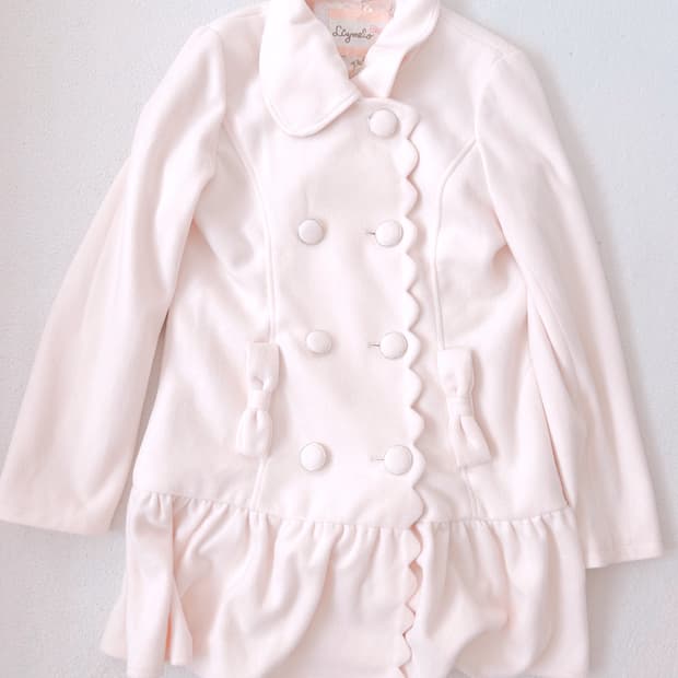 리즈리사 리즈멜로 리본 코트 히메갸루 라떼갸루