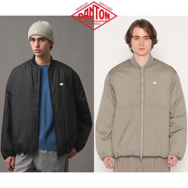 단톤 25fw 인슐레이션 봄버 자켓 패딩 점퍼 블랙 L