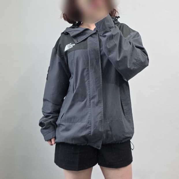 [프립]노스페이스 바람막이 그레이/카키