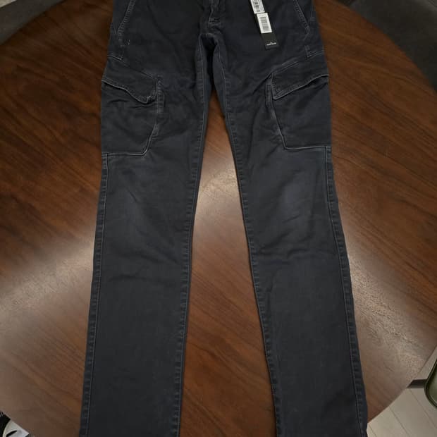 스톤아일랜드 17fw 카고 팬츠 차콜 32