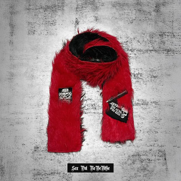 (sex pot revenge) harajuku punk fur muff