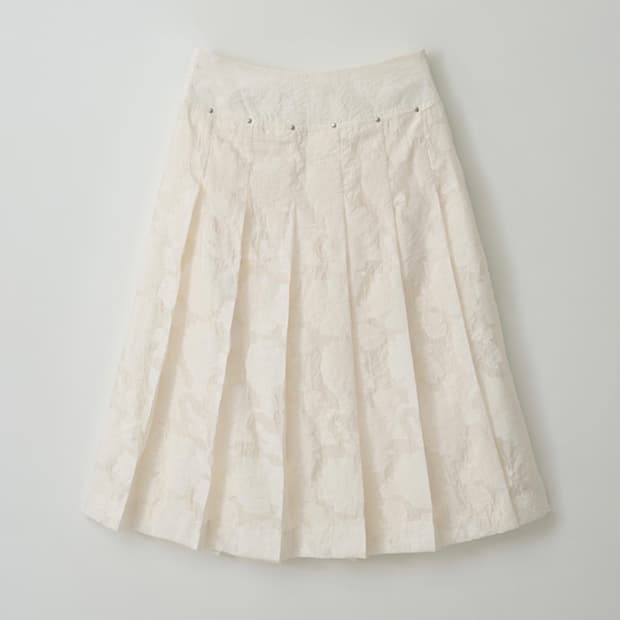 로라로라 쉬어 플리츠 스커트
